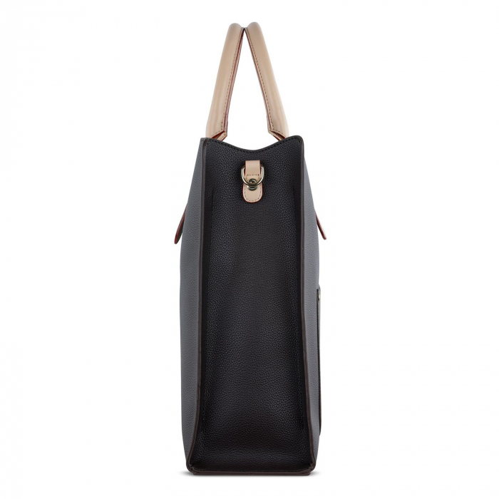 Geanta dama din material sintetic, bugatti, Ella Top Handle L, Negru [2]