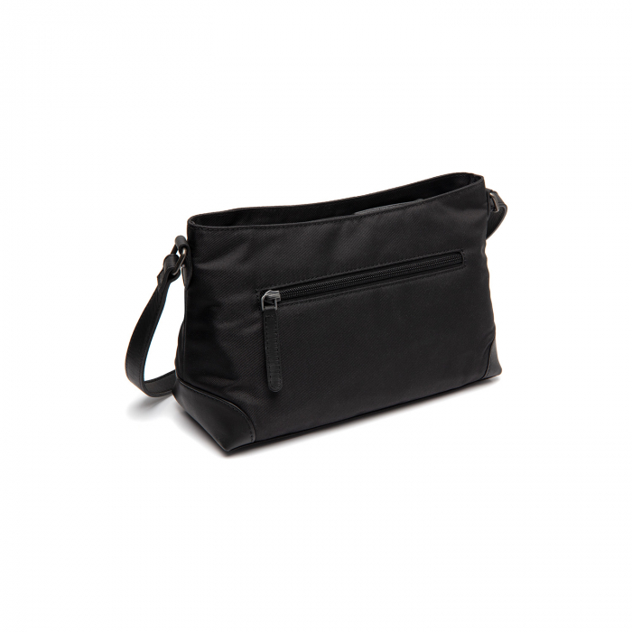 Geanta dama din nylon si piele naturala, The Chesterfield Brand, Nevon, Negru [6]