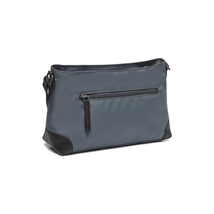 Geanta dama din nylon si piele naturala, The Chesterfield Brand, Nevon, Gri [6]