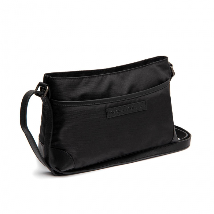 Geanta dama din nylon si piele naturala, The Chesterfield Brand, Nevon, Negru [1]