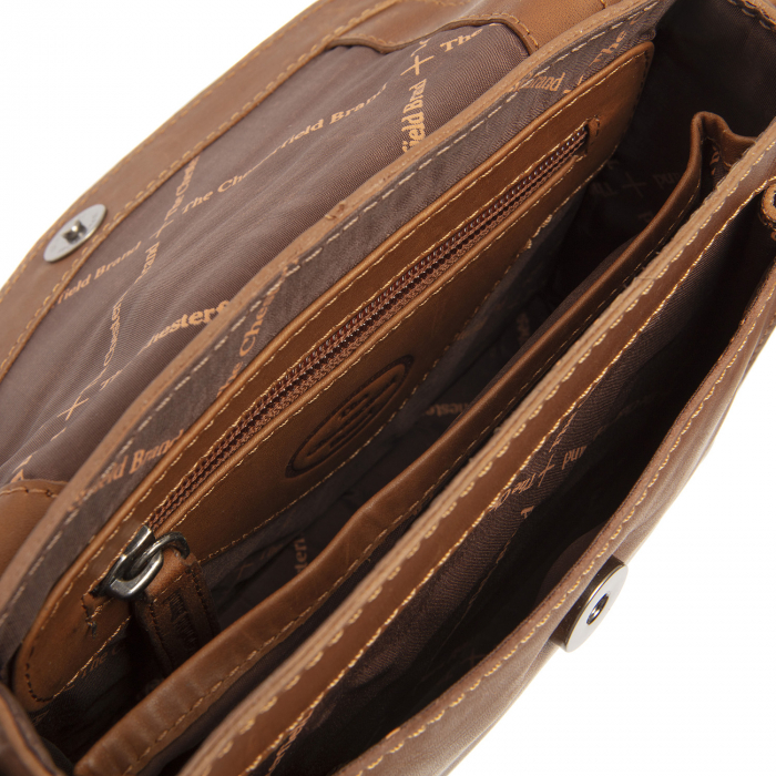 Geanta dama din piele nanturala, The Chesterfield Brand, Sutton, Maro coniac [5]