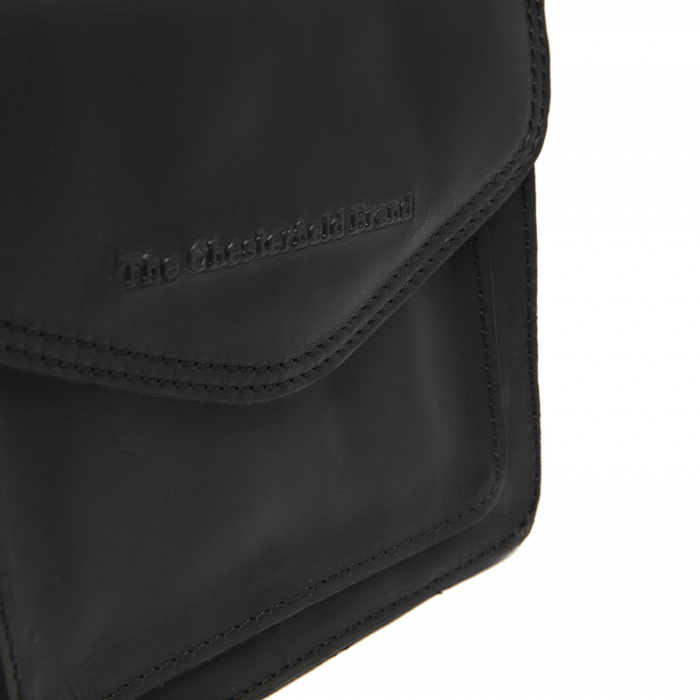 Geanta dama din piele nanturala, The Chesterfield Brand, Sutton, Negru [4]