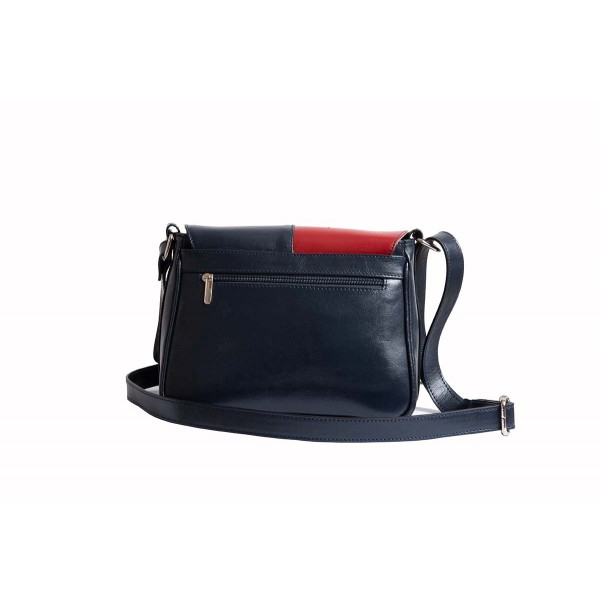 Geanta dama din piele naturala, model 127, de umar si crossbody, Multicolor [5]