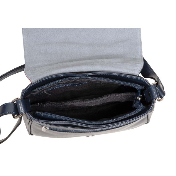 Geanta dama din piele naturala, model 127, de umar si crossbody, Multicolor [3]