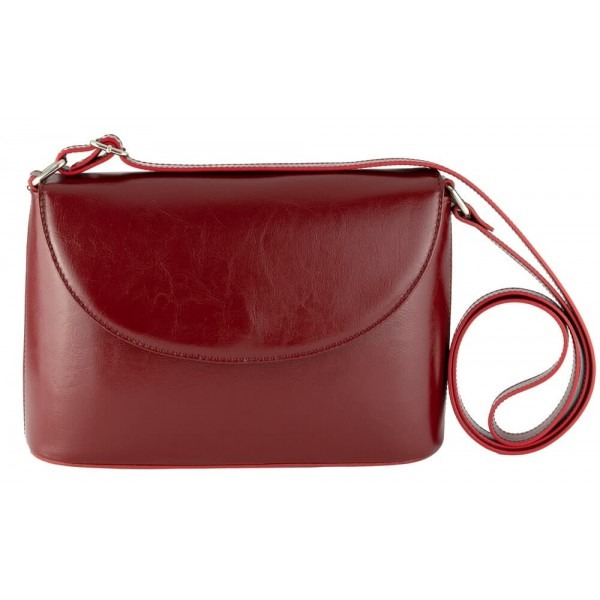 Geanta dama din piele naturala, model 229, Bordo [2]