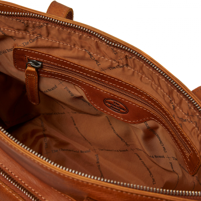 Geanta dama din piele naturala, The Chesterfield Brand, Alicante, Maro coniac [7]