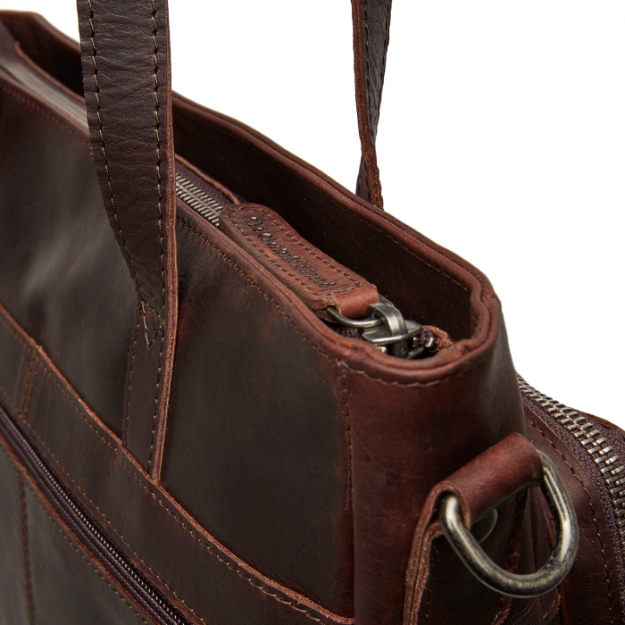Geanta dama din piele naturala, The Chesterfield Brand, Alicante, Maro inchis [2]