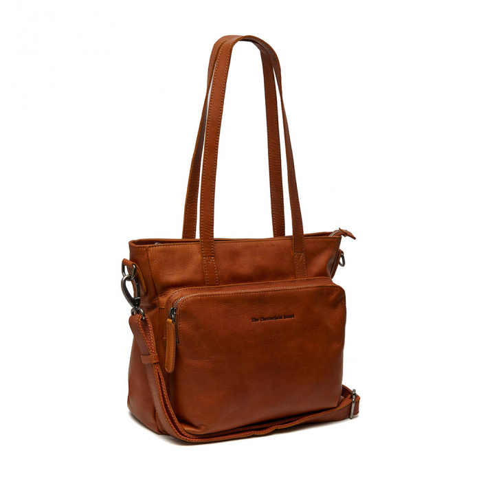 Geanta dama din piele naturala, The Chesterfield Brand, Alicante, Maro coniac [3]