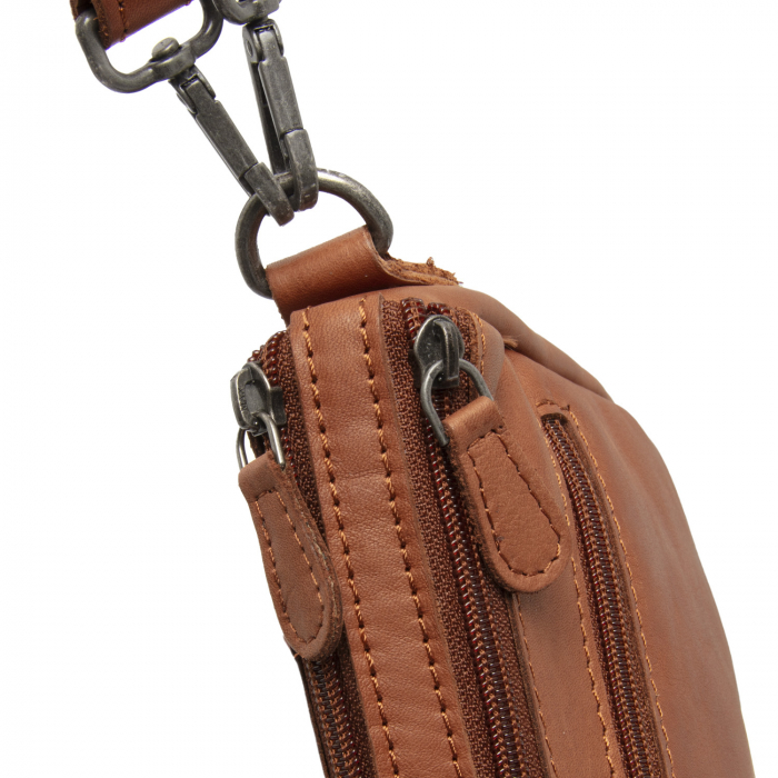 Geanta dama din piele naturala, The Chesterfield Brand, Irving, Maro coniac [5]