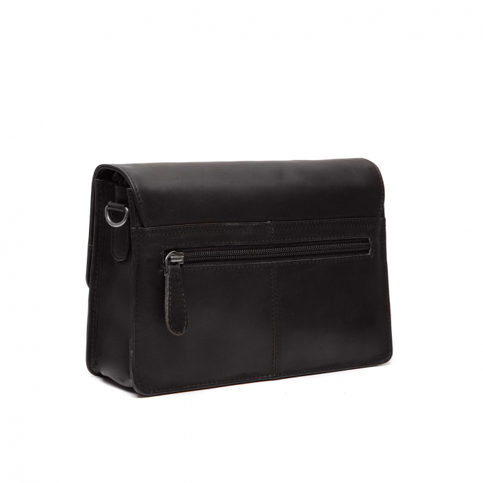 Borseta de mana si umar, barbati, The Chesterfield Brand, piele naturala, Lucca, Negru [2]