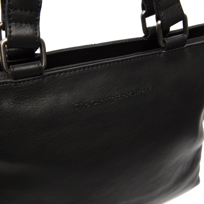 Geanta dama din piele naturala, The Chesterfield Brand, Napoli, Negru [7]