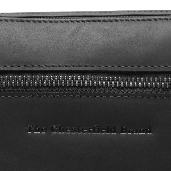 Geanta mica dama din piele naturala, The Chesterfield Brand, Nebraska, Negru [5]
