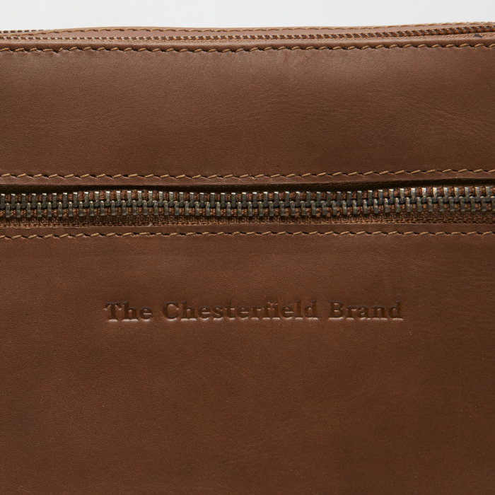 Geanta mica dama din piele naturala, The Chesterfield Brand, Nebraska, Maro coniac [5]