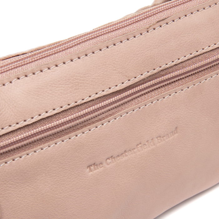 Geanta dama din piele naturala, The Chesterfield Brand, Osaka, Roz pudra [2]