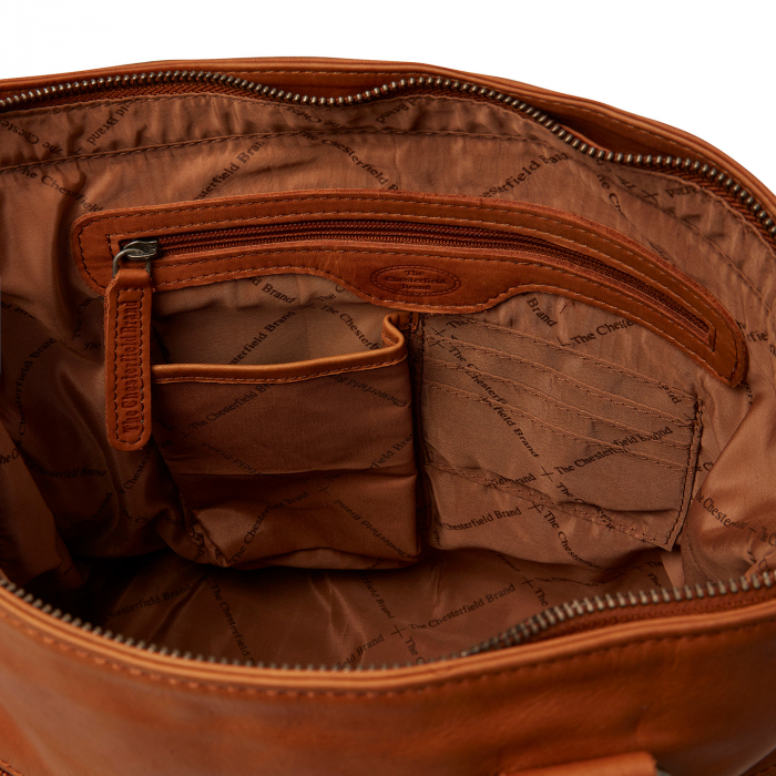 Geanta dama din piele naturala, The Chesterfield Brand, Rome, Maro coniac [5]
