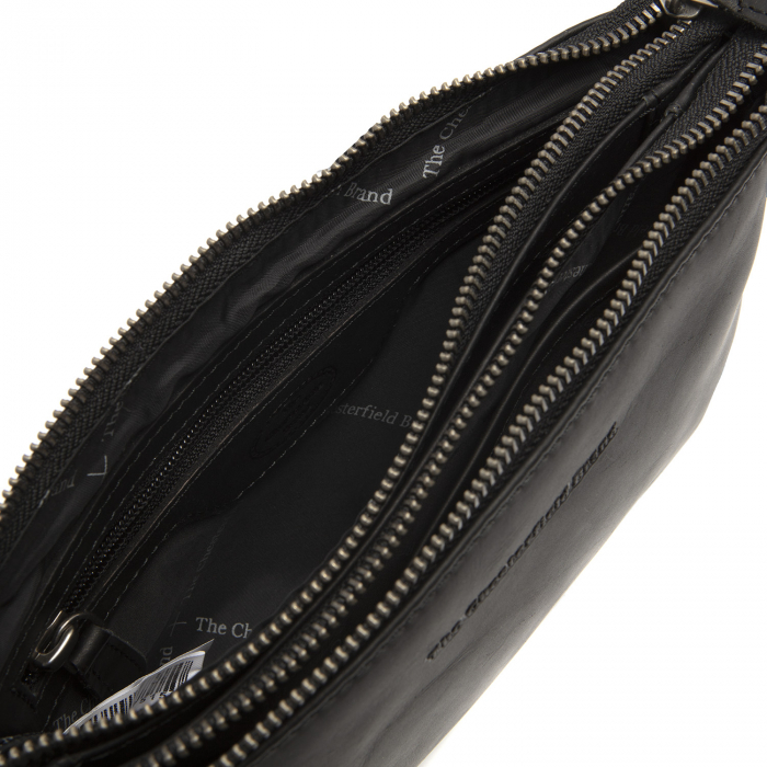 Geanta dama din piele naturala, The Chesterfield Brand, Sisli, Negru [4]