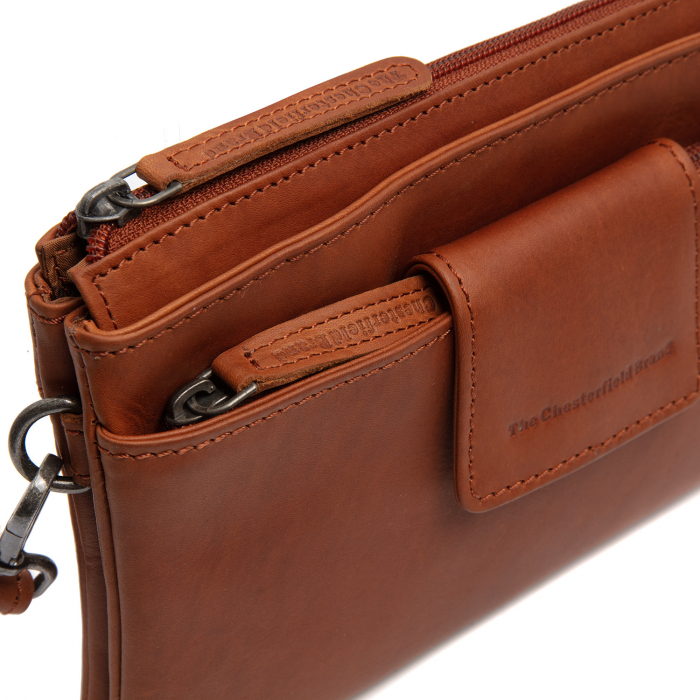 Geanta dama din piele naturala, The Chesterfield Brand, Thompson, Maro coniac [4]