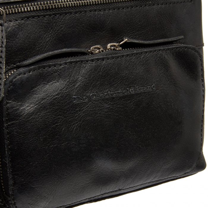 Geanta dama din piele naturala, The Chesterfield Brand, Tula, Negru [2]