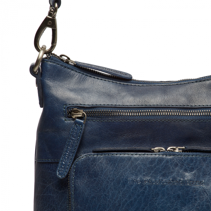 Geanta dama din piele naturala, The Chesterfield Brand, Tula, Bleumarin [3]