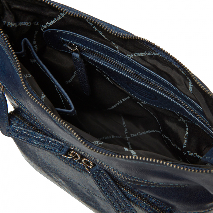 Geanta dama din piele naturala, The Chesterfield Brand, Tula, Bleumarin [2]