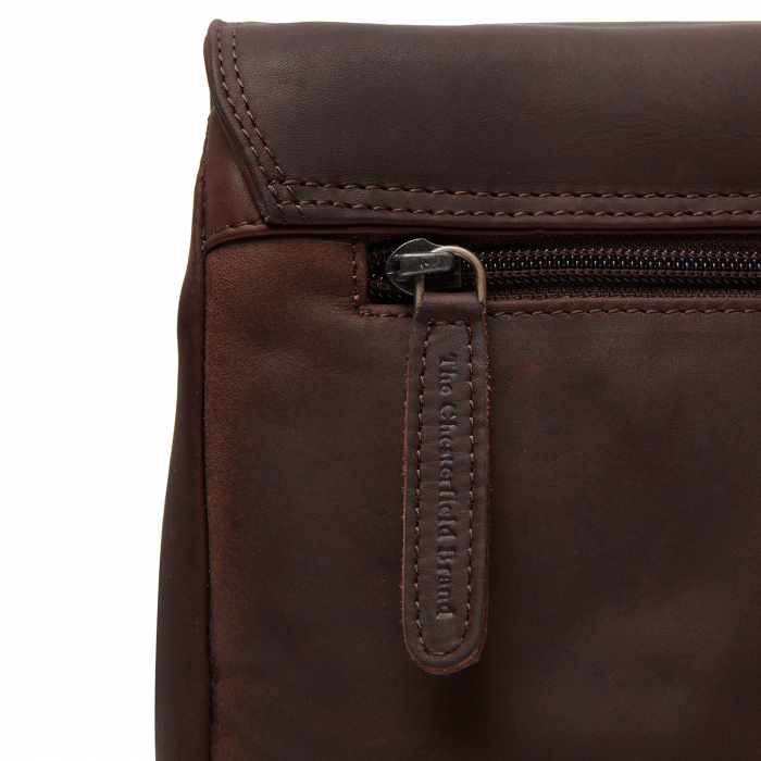 Geanta dama din piele naturala, The Chesterfield Brand, Tustin, Maro inchis [3]