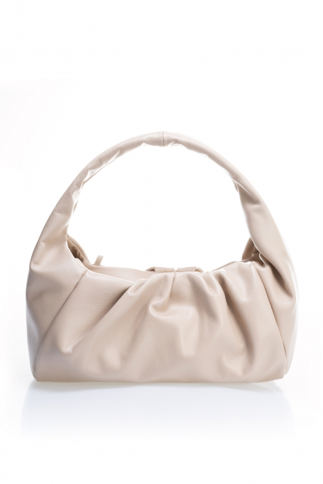 Geanta dama Massimo Castelli, din piele naturala, model 6234, Bej [4]