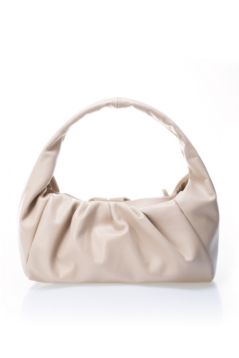 Geanta dama Massimo Castelli, din piele naturala, model 6234, Bej [2]