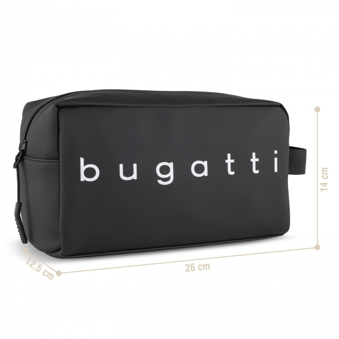 Geanta dama pentru cosmetice, bugatti, seria Rina, Negru [2]