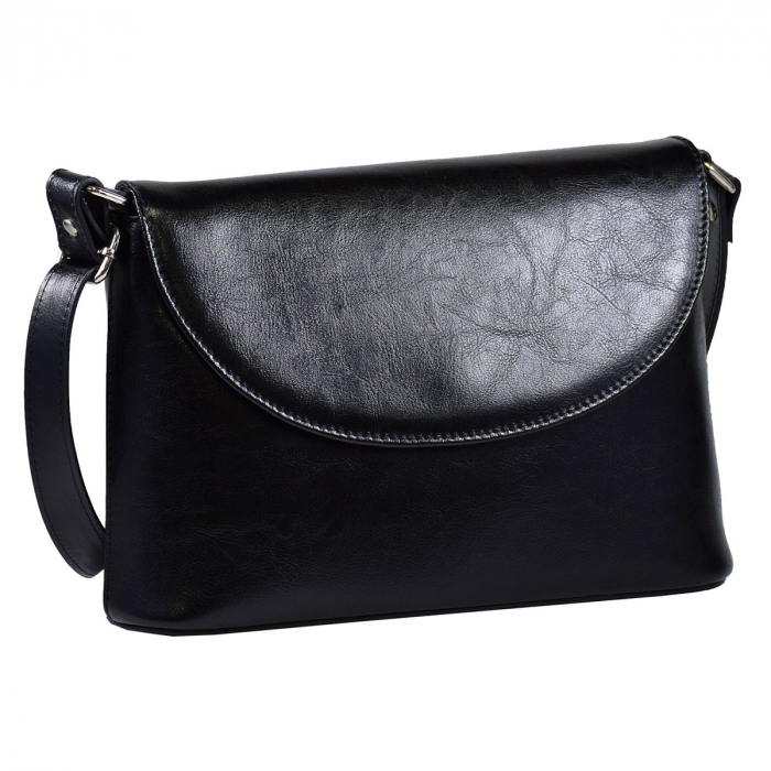 Geanta dama din piele naturala, model 229, Negru [1]