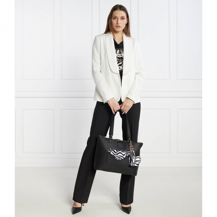 Geanta dama, shopper cu borseta inclusa, Liu Jo, AA4052, Negru [2]