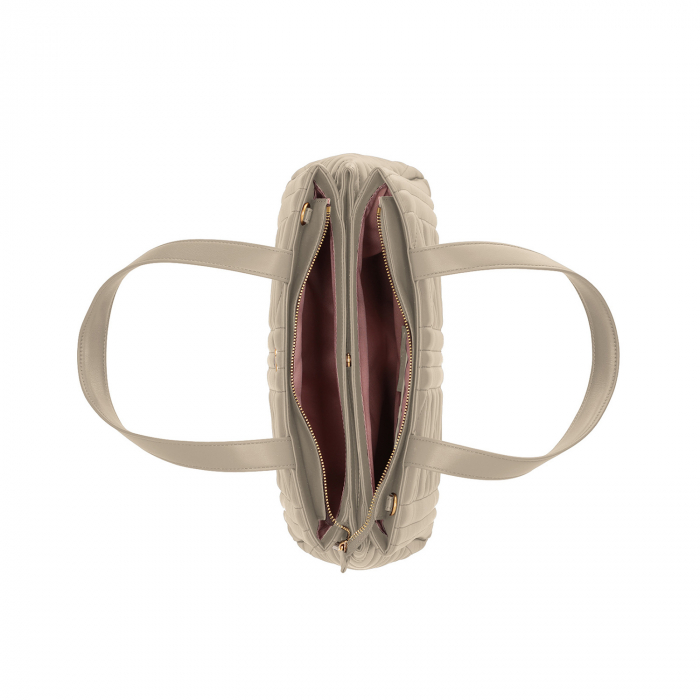 Geanta dama, shopper cu borseta inclusa, Liu Jo, AF3120 Taupe [4]