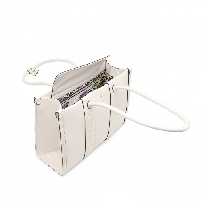 Geanta dama shopper Liu Jo, AA4097, Alb [5]