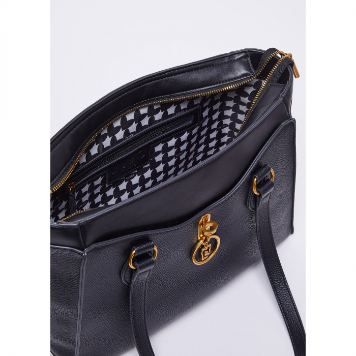 Geanta dama, shopper Liu Jo, AF3032 Negru [4]