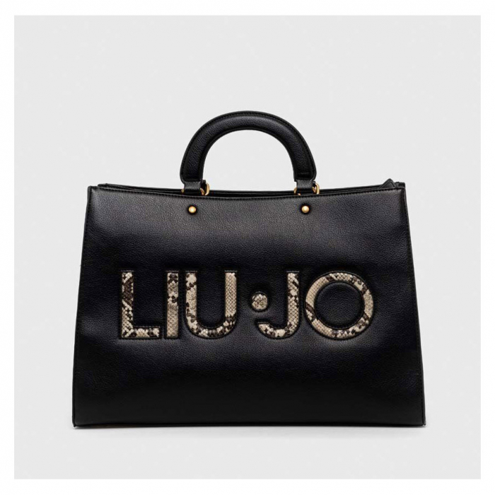 Geanta shopper dama, Liu Jo, AF3298 Negru [2]