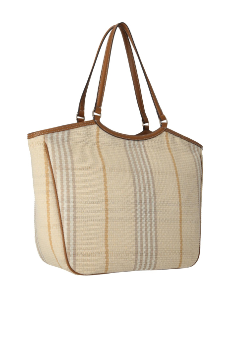 Geantă Damă Shopping Liu Jo, Model Ferielle, AA6208, Bej / maro [5]