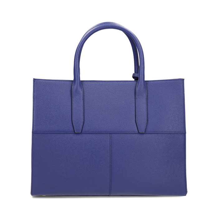 Geanta dama tote bag, Picard, Chic Way, piele naturala Albastru Royal [5]