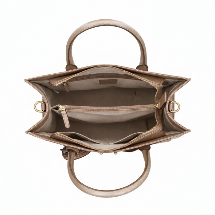 Geanta dama tote bag, Picard, Chic Way, piele naturala Argintiu [2]