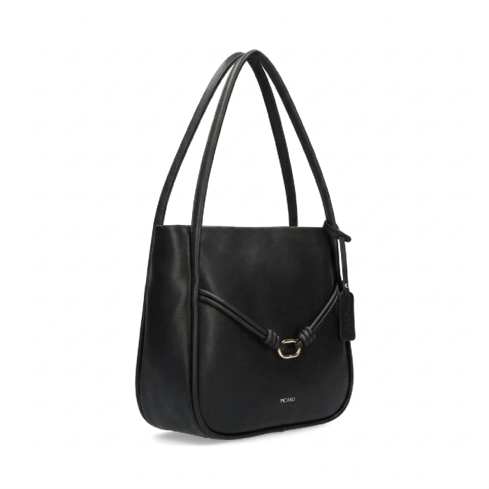 Geanta dama tote bag, Picard, Riviera, poliester, Negru [5]