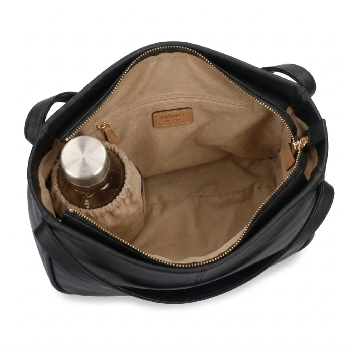 Geanta dama tote bag, Picard, Riviera, poliester, Negru [3]