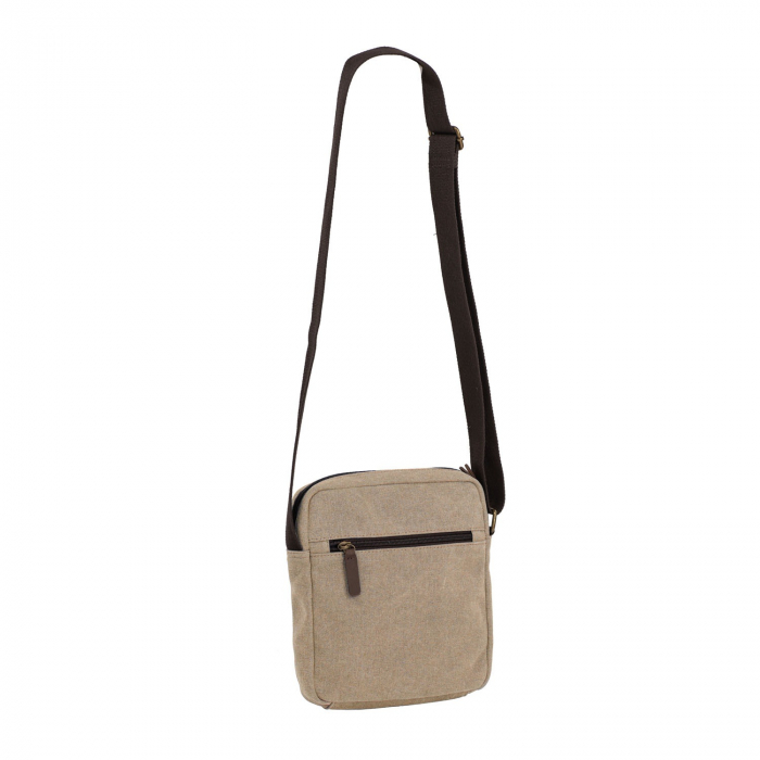 Geanta de barbati, Daniel ray, din material textil, seria McKinney, Khaki [5]