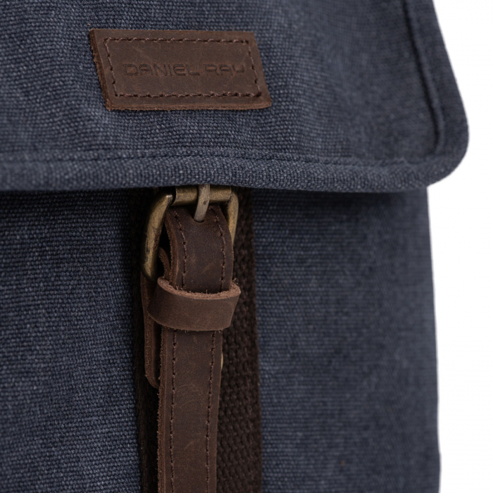Geanta de barbati, Daniel ray, din material textil, seria McKinney, Bleumarin [2]