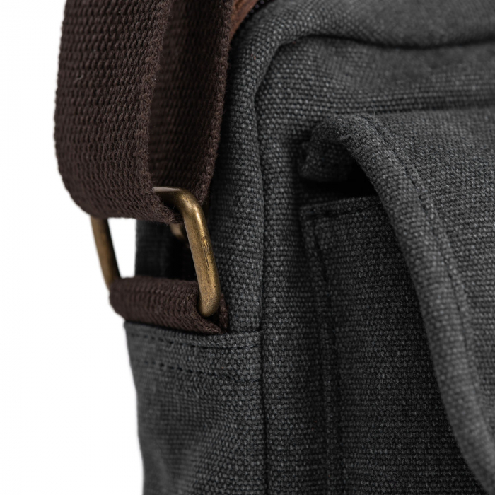 Geanta de barbati, Daniel ray, din material textil, seria McKinney, Negru [4]