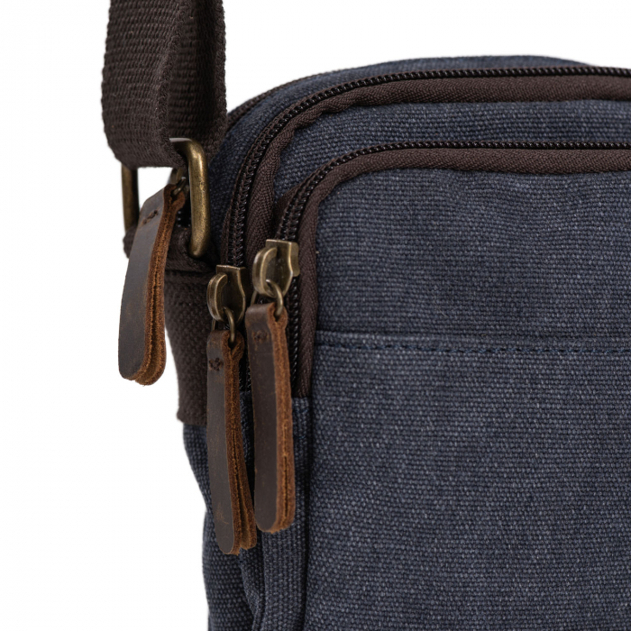 Geanta de barbati, Daniel ray, din material textil, seria Midland, Albastru [2]