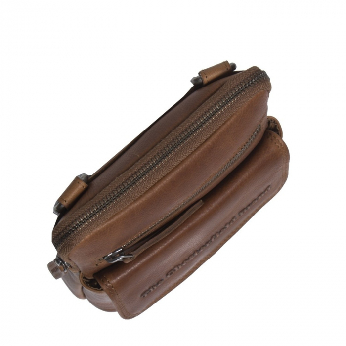 Geanta de barbati din piele naturala, The Chesterfield Brand, Lou, Maro coniac [4]