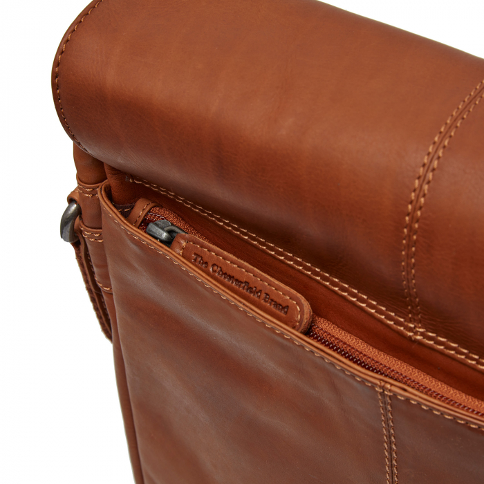 Geanta de barbati din piele naturala, The Chesterfield Brand, Raphael, Maro coniac [6]