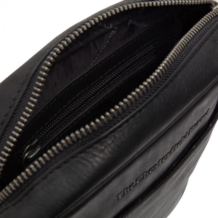 Geanta de barbati, din piele naturala, The Chesterfield Brand, Saba, Negru [2]