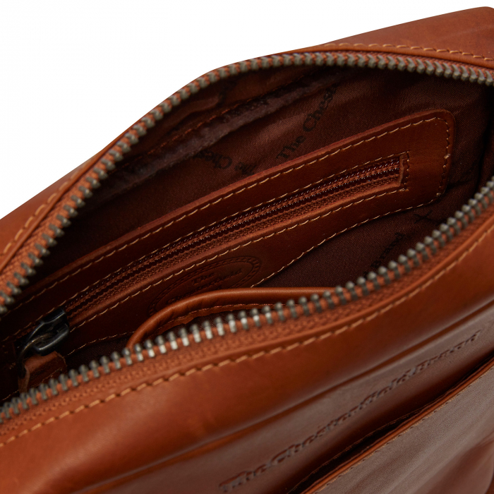 Geanta de barbati, din piele naturala, The Chesterfield Brand, Saba, Maro coniac [3]