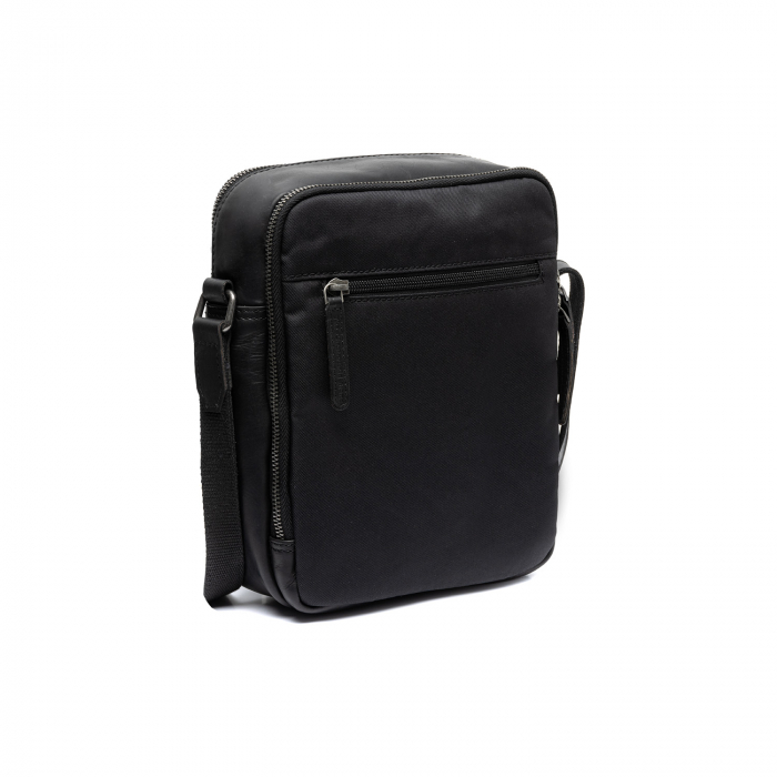 Geanta de barbati, The Chesterfield Brand, din nylon si piele, Arendal, Negru [6]