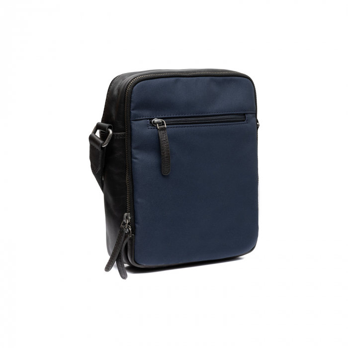 Geanta de barbati, The Chesterfield Brand, din nylon si piele, Arendal, Bleumarin [8]
