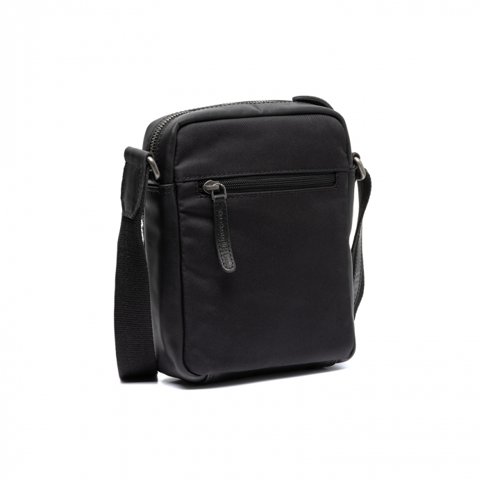 Geanta de barbati, The Chesterfield Brand, din nylon si piele, Karlstad, Negru [5]
